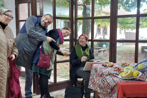 Auch Humor darf bei den offenen Ateliers nicht fehlen