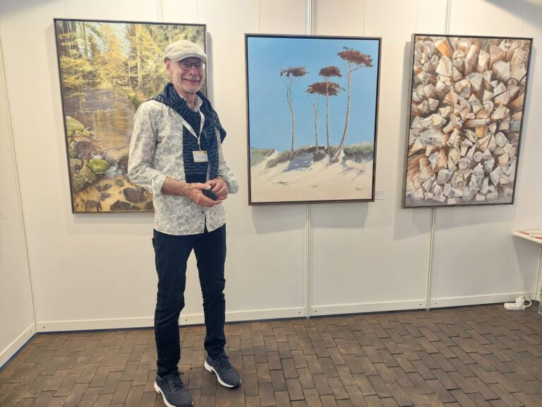 Kurt Boecker auf der ARTe Kunstmesse Stuttgart 2025