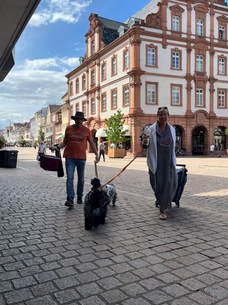 Pleinairmalen in Speyer &ndash; Unterwegs mit umbra8